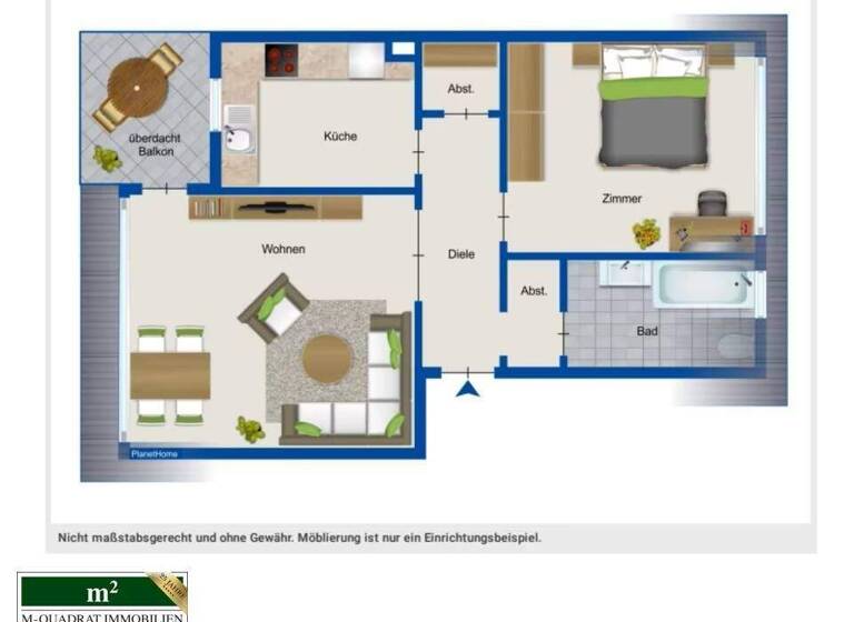 Wohnung zum Kauf provisionsfrei 200.000 € 2 Zimmer 55,9 m² Winsen Winsen (Luhe) 21423