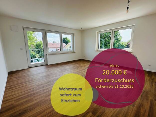 Wohnung zum Kauf - Neubau provisionsfrei 779.900 € 4 Zimmer 103,1 m² 1. Geschoss frei ab sofort Glonner Str. 6 Großhelfendorf Aying 85653
