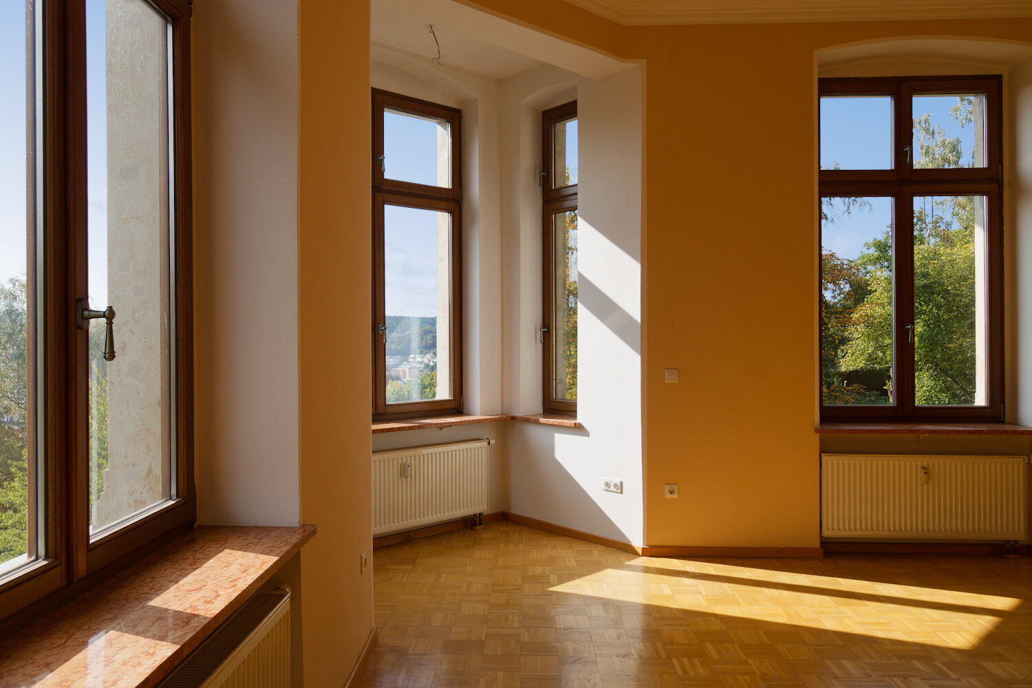 Wohnung zur Miete 382 € 2 Zimmer 64 m²<br/>Wohnfläche 1.<br/>Geschoss Feldweg 23 Greiz Greiz 07973