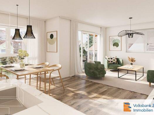 Wohnung zum Kauf provisionsfrei 359.000 € 3,5 Zimmer 91,5 m² Obere Dorfstraße 3 Dormettingen 72358