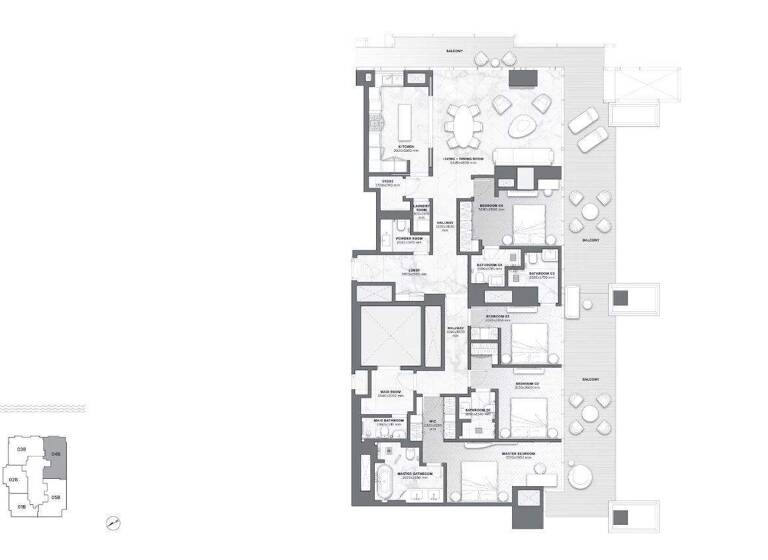 Studio zum Kauf 3.607.087 € 6 Zimmer 260 m² dubai Dubai