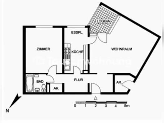 Wohnung zur Miete Tauschwohnung 650 € 2 Zimmer 67 m² Tegel Reinickendorf 13439