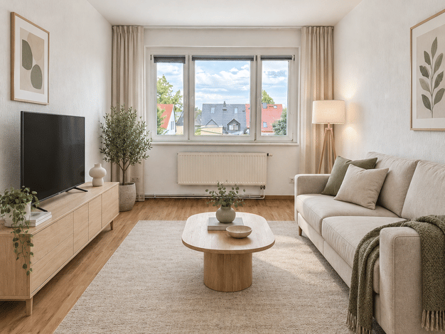 Wohnung zur Miete 360 € 3 Zimmer 63,3 m² 3 Geschosse frei ab sofort Am Klei 1 Förderstedt Staßfurt 39443