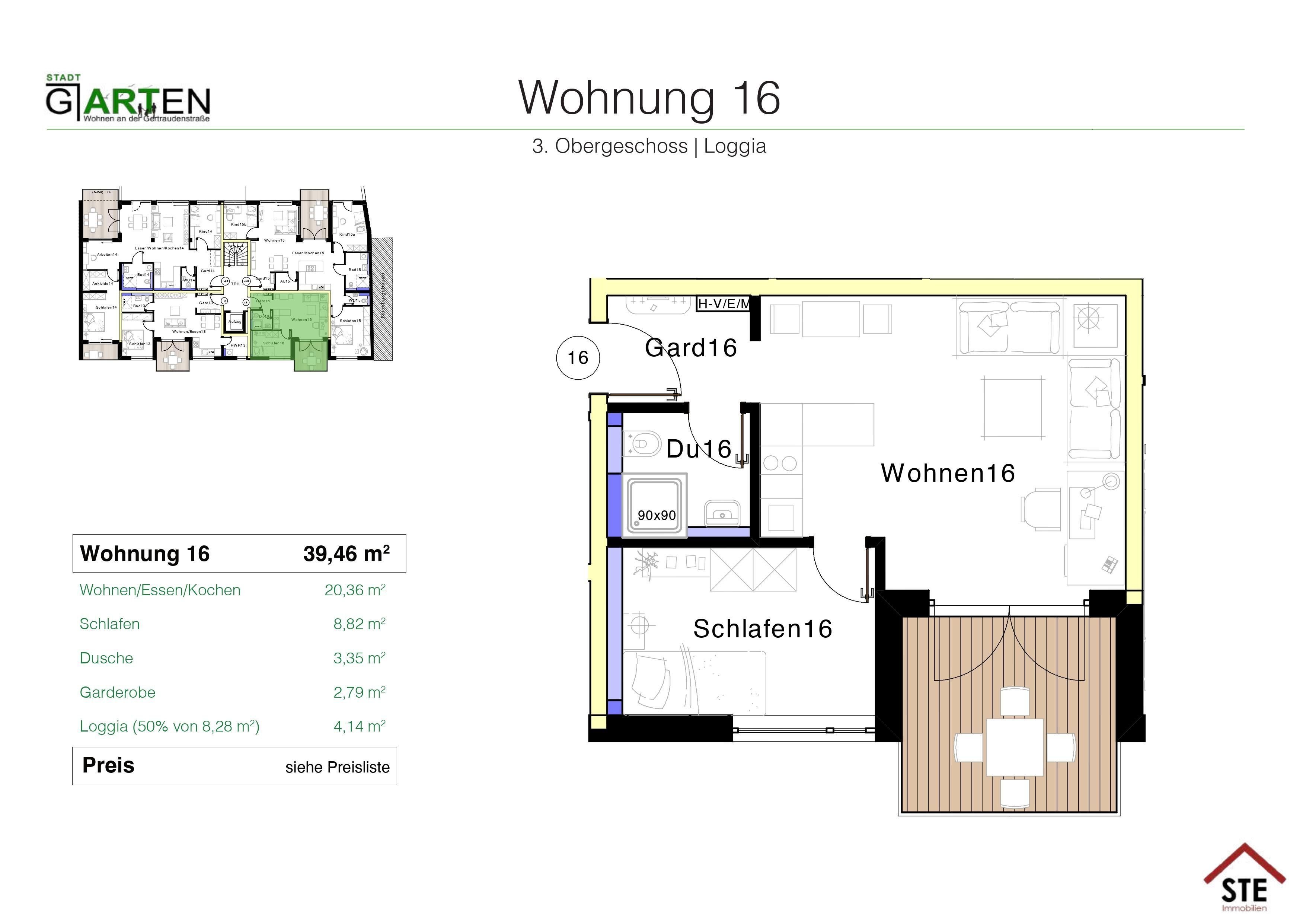 Wohnung zum Kauf provisionsfrei 245.000 € 2 Zimmer 39 m²<br/>Wohnfläche 3.<br/>Geschoss Gertraudenstraße 12 Domberg Bamberg 96050