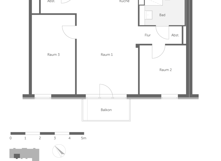 Wohnung zur Miete nur mit Wohnberechtigungsschein 716 € 3 Zimmer 75,3 m² 4. Geschoss frei ab sofort Alandstr. 51 Tegel Berlin 13599