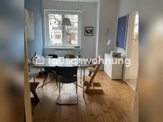 Wohnung zur Miete Tauschwohnung 1.600 € 4 Zimmer 84 m² 1. Geschoss Harvestehude Eimsbüttel 20144