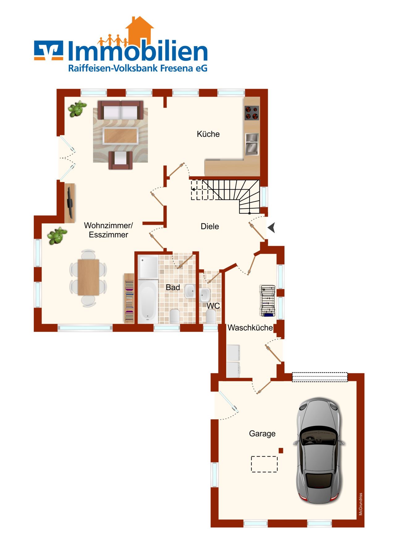 Einfamilienhaus zum Kauf provisionsfrei 330.000 € 5 Zimmer 140 m²<br/>Wohnfläche 992 m²<br/>Grundstück Oldeborg Südbrookmerland 26624