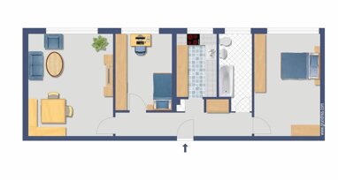 Wohnung zum Kauf provisionsfrei 219.000 € 3 Zimmer 78 m² EG Drosselweg 40 Niehl Köln 50735