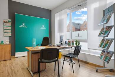 Büro-/Praxisfläche zur Miete provisionsfrei 423 € 1 Zimmer 40 m² Bürofläche Untenende 18 Westrhauderfehn Rhauderfehn 26817