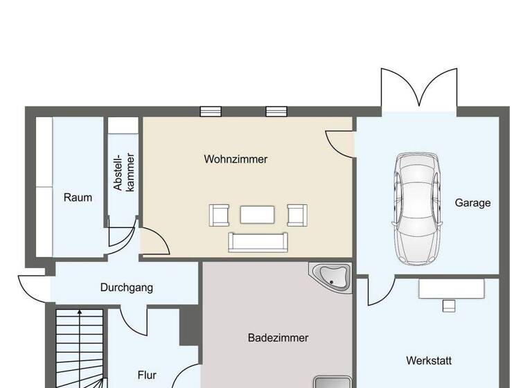 Bungalow zum Kauf 200.000 € 3 Zimmer 91 m² 1.200 m² Grundstück Pegau 04523