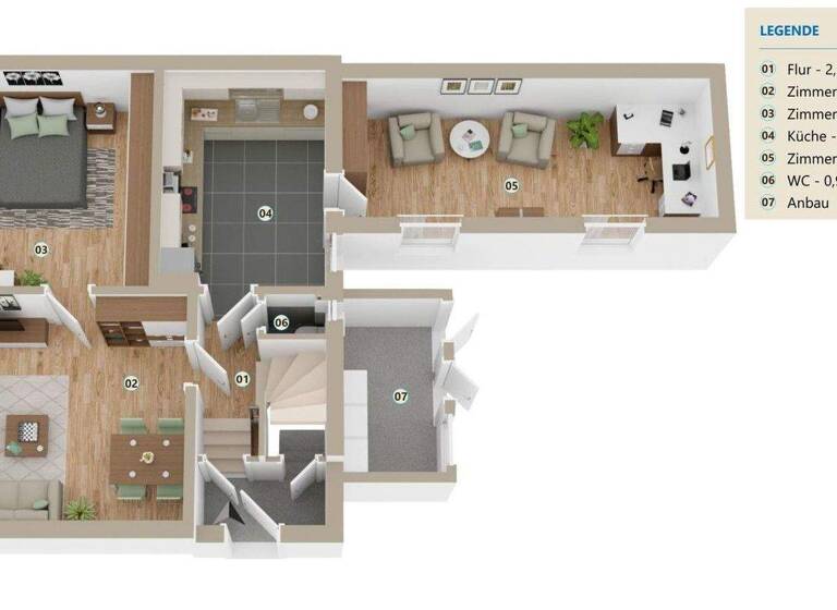 Doppelhaushälfte zum Kauf 180.000 € 5 Zimmer 130 m² 914 m² Grundstück Bützow 18246