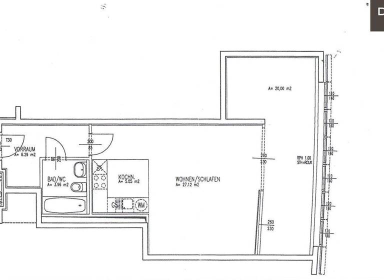 Wohnung zur Miete 1.079 € 2 Zimmer 62,4 m² 16. Geschoss Wien 1110