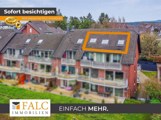 Wohnung zum Kauf 99.500 € 2 Zimmer 39,4 m² Dachgeschoss, 4. Geschoss Weißdornweg 75 Breinig Stolberg 52223