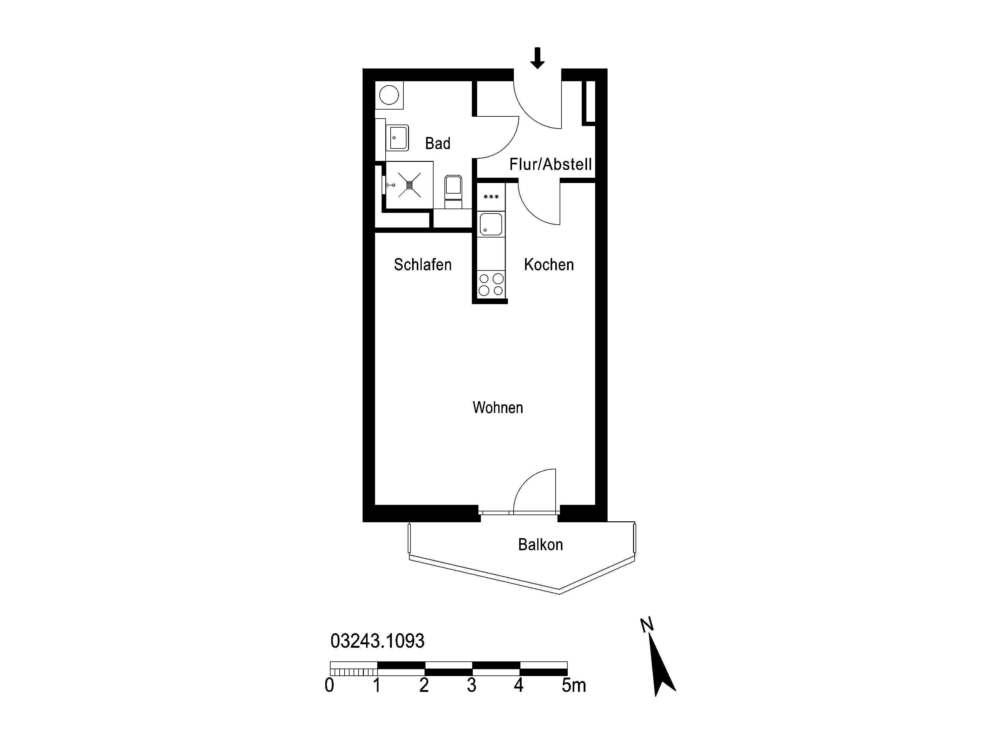 Wohnung zur Miete 654 € 1 Zimmer 41,3 m²<br/>Wohnfläche 3.<br/>Geschoss ab sofort<br/>Verfügbarkeit Brigitte-Reimann-Straße 27 Hellersdorf Berlin 12629