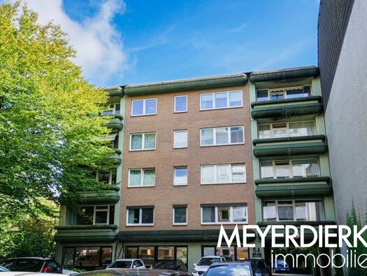 Wohnung zur Miete 464 € 2 Zimmer 46,6 m² 2. Geschoss frei ab sofort Innenstadt Oldenburg (Oldenburg) 26122