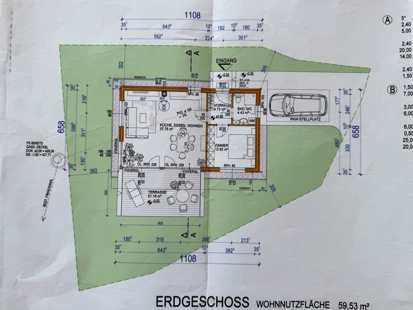 Bungalow zum Kauf 176.000 € 2 Zimmer 59,5 m²<br/>Wohnfläche 324 m²<br/>Grundstück Sankt Marein bei Graz 8323