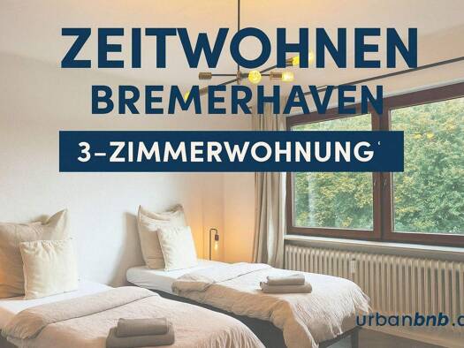 Wohnung zur Miete Wohnen auf Zeit 1.750 € 3 Zimmer 65 m² frei ab sofort Spadener Straße 0 Lehe Bremerhaven - Lehe 27578