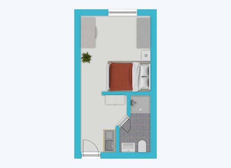 Studio zum Kauf 84.500 € 1 Zimmer 18,6 m² 2. Geschoss Aachen 52074