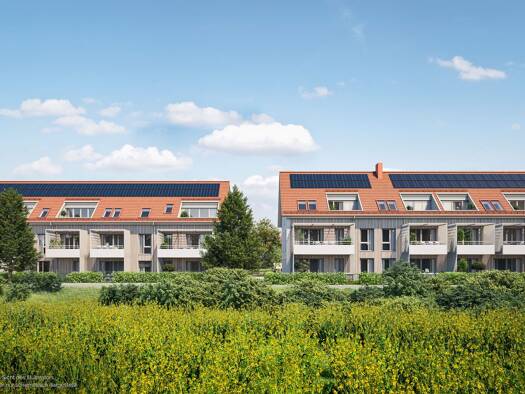 Wohnung zum Kauf - Neubau provisionsfrei 690.000 € 3 Zimmer 86,8 m² 2. Geschoss Siedlerstraße 17 Emmering Emmering 82275