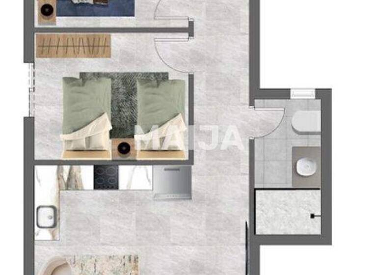 Studio zum Kauf 163.632 € 3 Zimmer 120 m² 3. Geschoss Km17 Village Road Hurghada 1962013