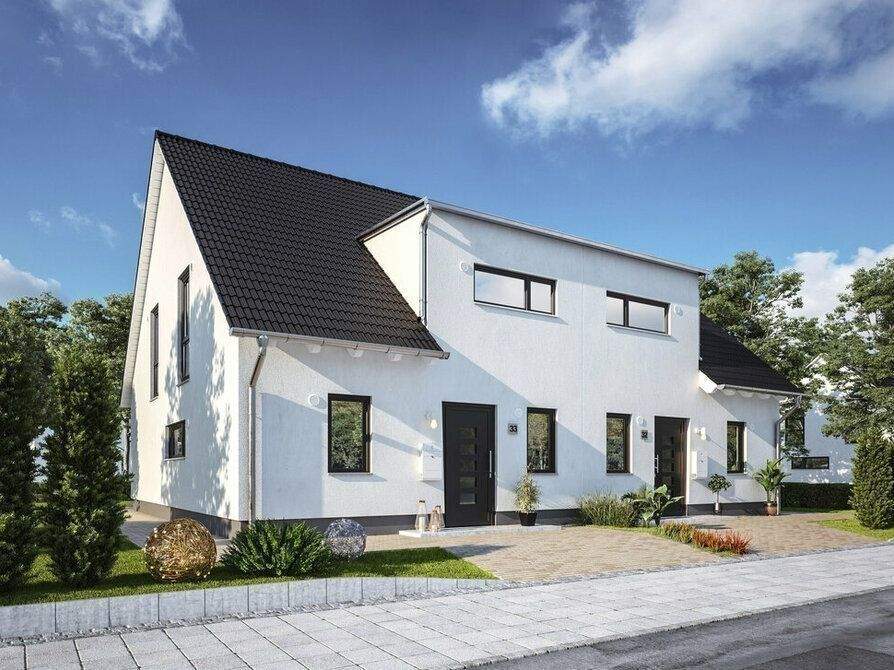 Immobilie in Meißenheim - Doppelhaus Duett 125: Platz für Gemeinsamkeit und Rückzug - Bild 0