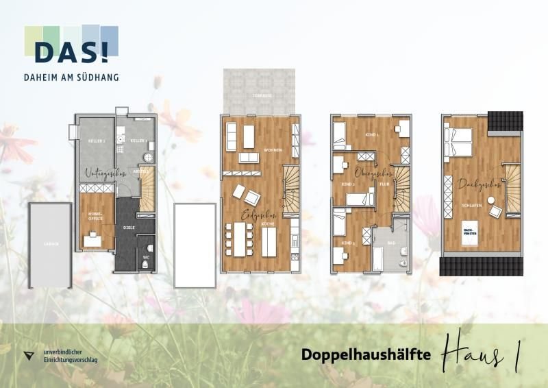 Reihenendhaus zum Kauf 835.900 € 6 Zimmer 168,6 m²<br/>Wohnfläche 362 m²<br/>Grundstück Wildsachsen Hofheim 65719