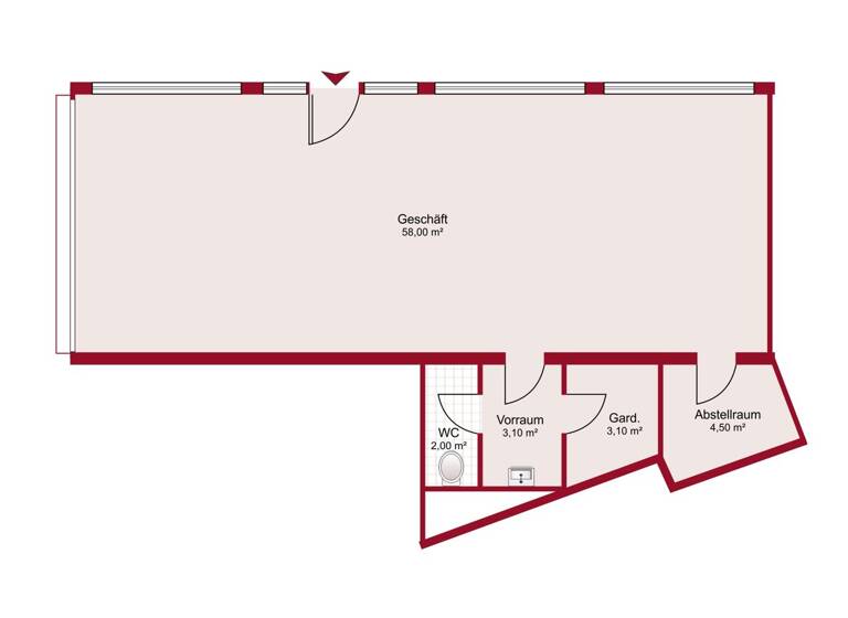 Verkaufsfläche zur Miete 23,29 € Wörgl 6300