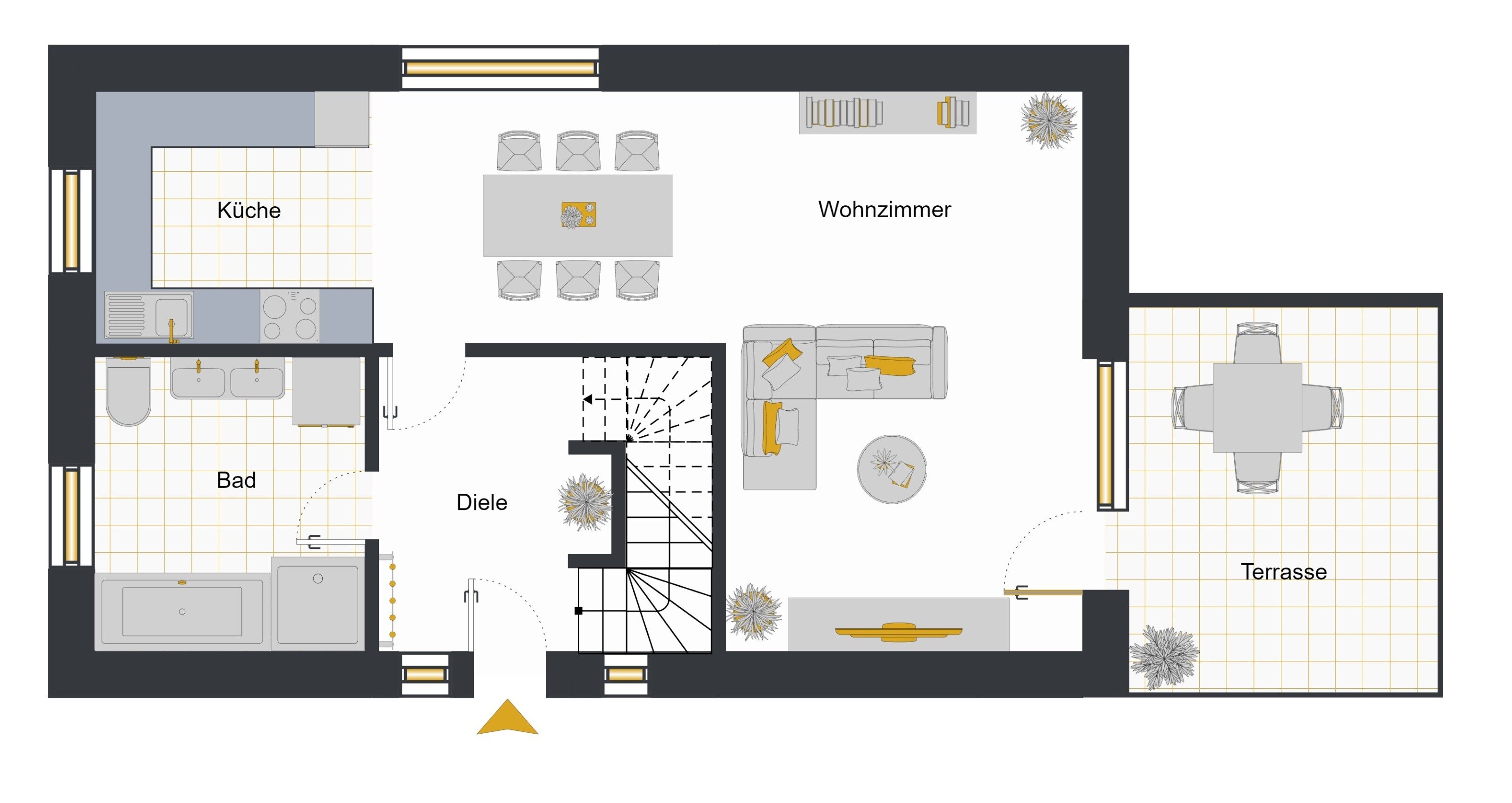 Einfamilienhaus zum Kauf 273.800 € 3 Zimmer 100 m²<br/>Wohnfläche 3.275 m²<br/>Grundstück Bergen - Hiltrop Bochum 44805