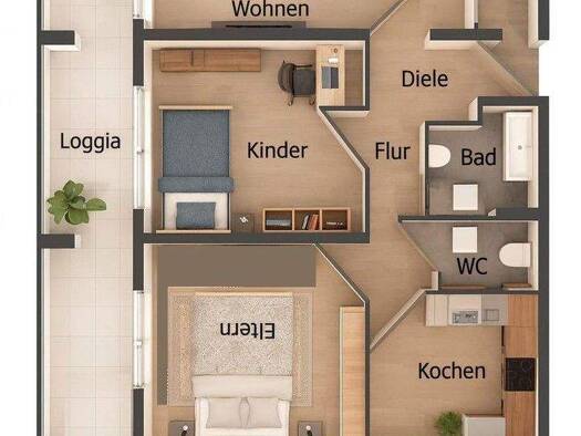 Wohnung zum Kauf provisionsfrei 412.000 € 3 Zimmer 78 m² Schauinslandstr. Umkirch 79224