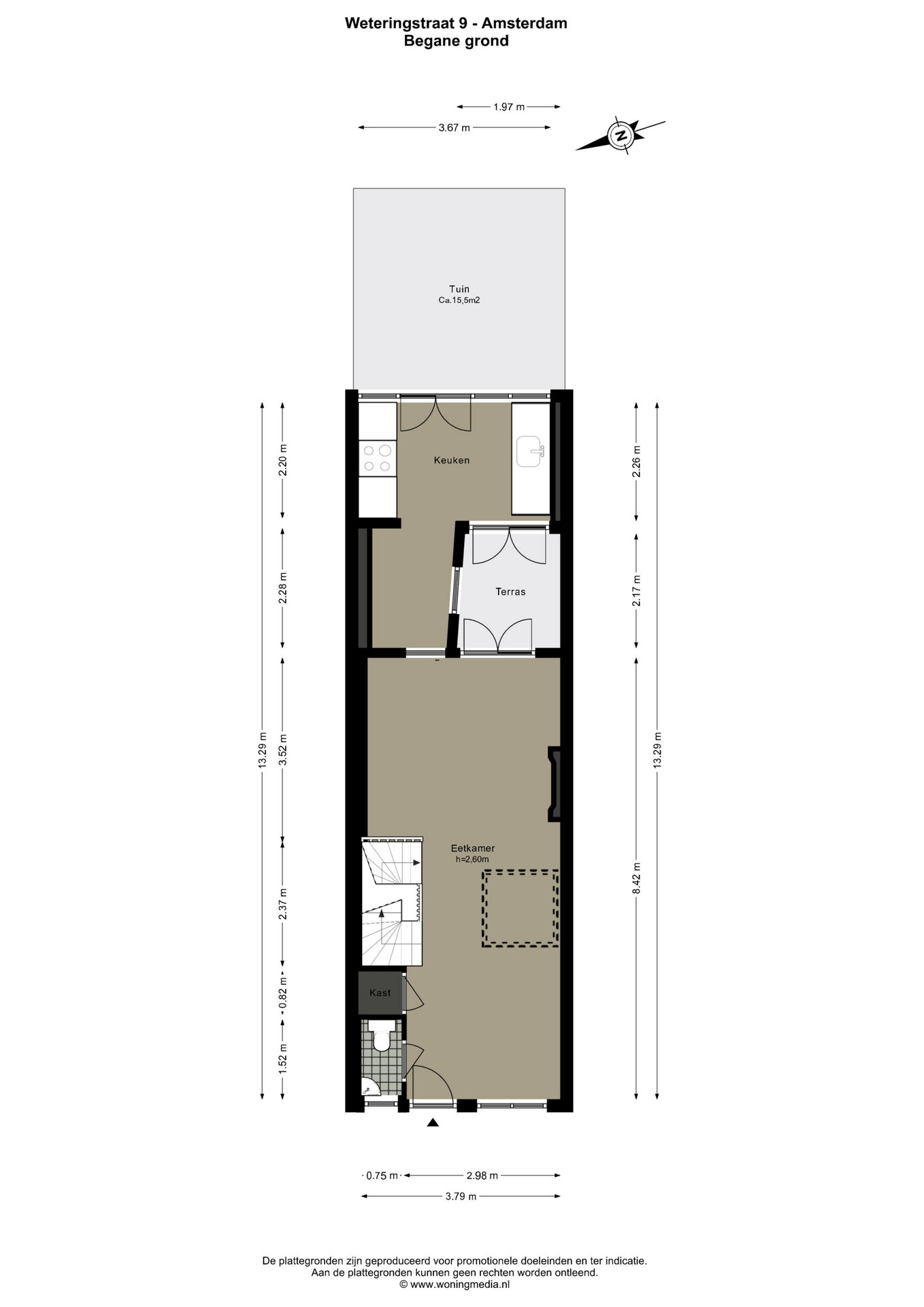 Herrenhaus zum Kauf 1.895.000 € 7 Zimmer 170 m²<br/>Wohnfläche 173 m²<br/>Grundstück weteringstraat 9 amsterdam 1017 SL