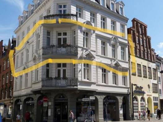 Wohnung zur Miete 1.500 € 4,5 Zimmer 140 m² frei ab 01.09.2026 Königstraße 91 Innenstadt Lübeck 23552