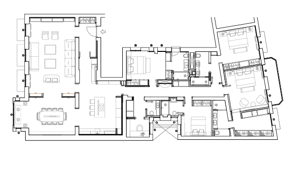 Studio zum Kauf 6.300.000 € 4 Zimmer 357 m²<br/>Wohnfläche Madrid 28010