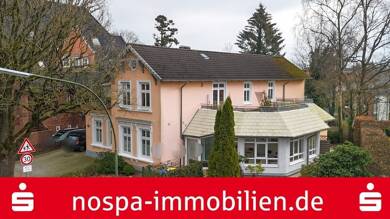 Villa zum Kauf 875.000 € 18 Zimmer 415 m² 1.228 m² Grundstück Westliche Höhe - Stadtpark Flensburg 24939