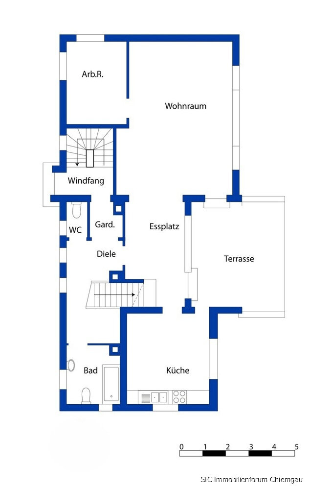 Einfamilienhaus zum Kauf 749.000 € 4 Zimmer 135 m²<br/>Wohnfläche 890 m²<br/>Grundstück Siegsdorf Siegsdorf 83313