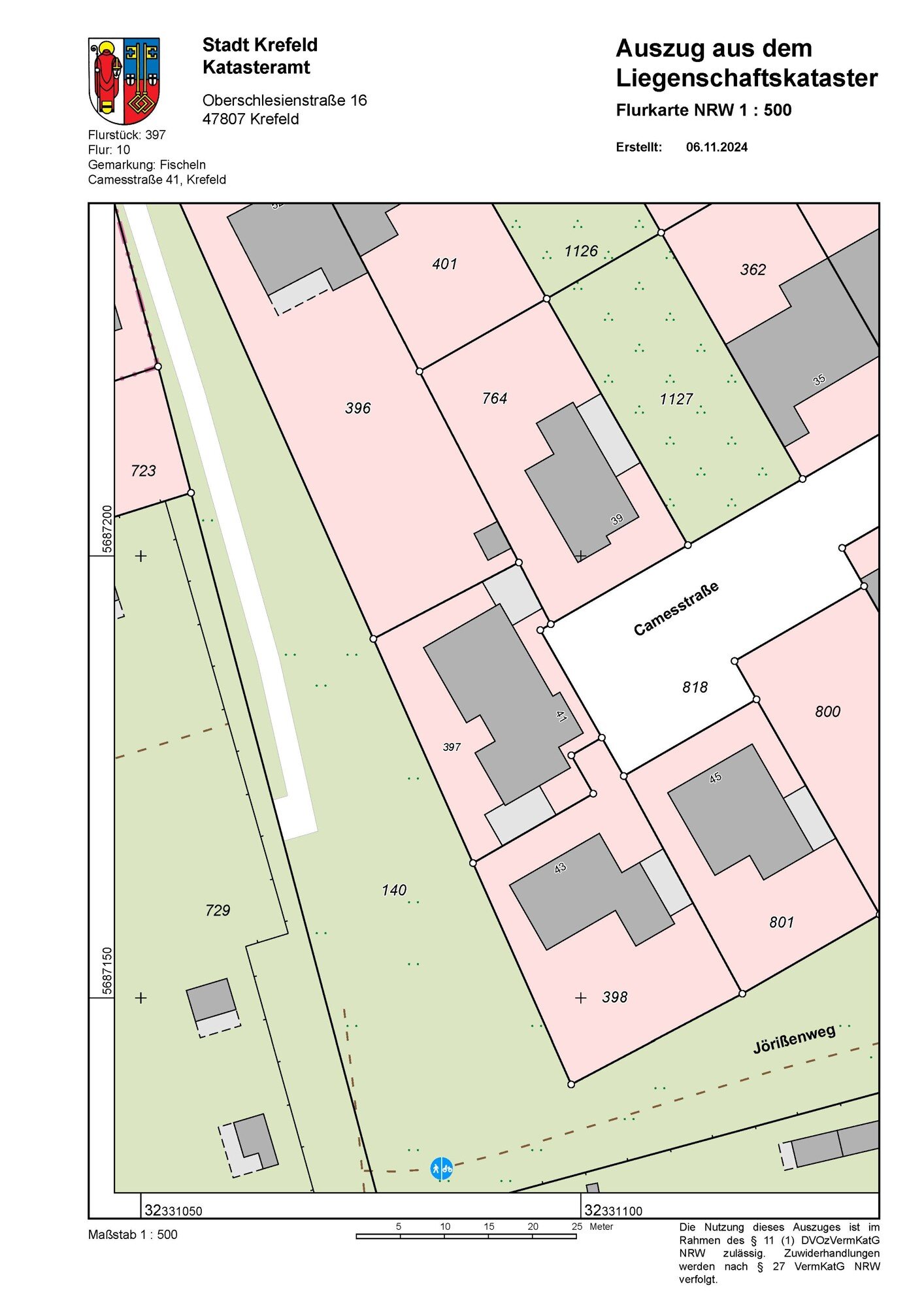 Mehrfamilienhaus zum Kauf 765.000 € 9 Zimmer 258 m²<br/>Wohnfläche 493 m²<br/>Grundstück Königshof - West Krefeld 47807