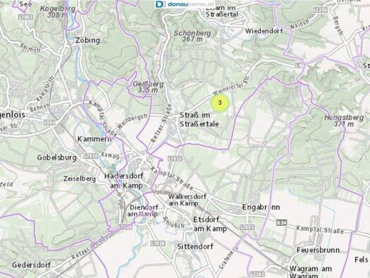 Land-/Forstwirtschaft zum Kauf 80.000 € 14.789 m² Grundstück Straß im Straßertale 3491
