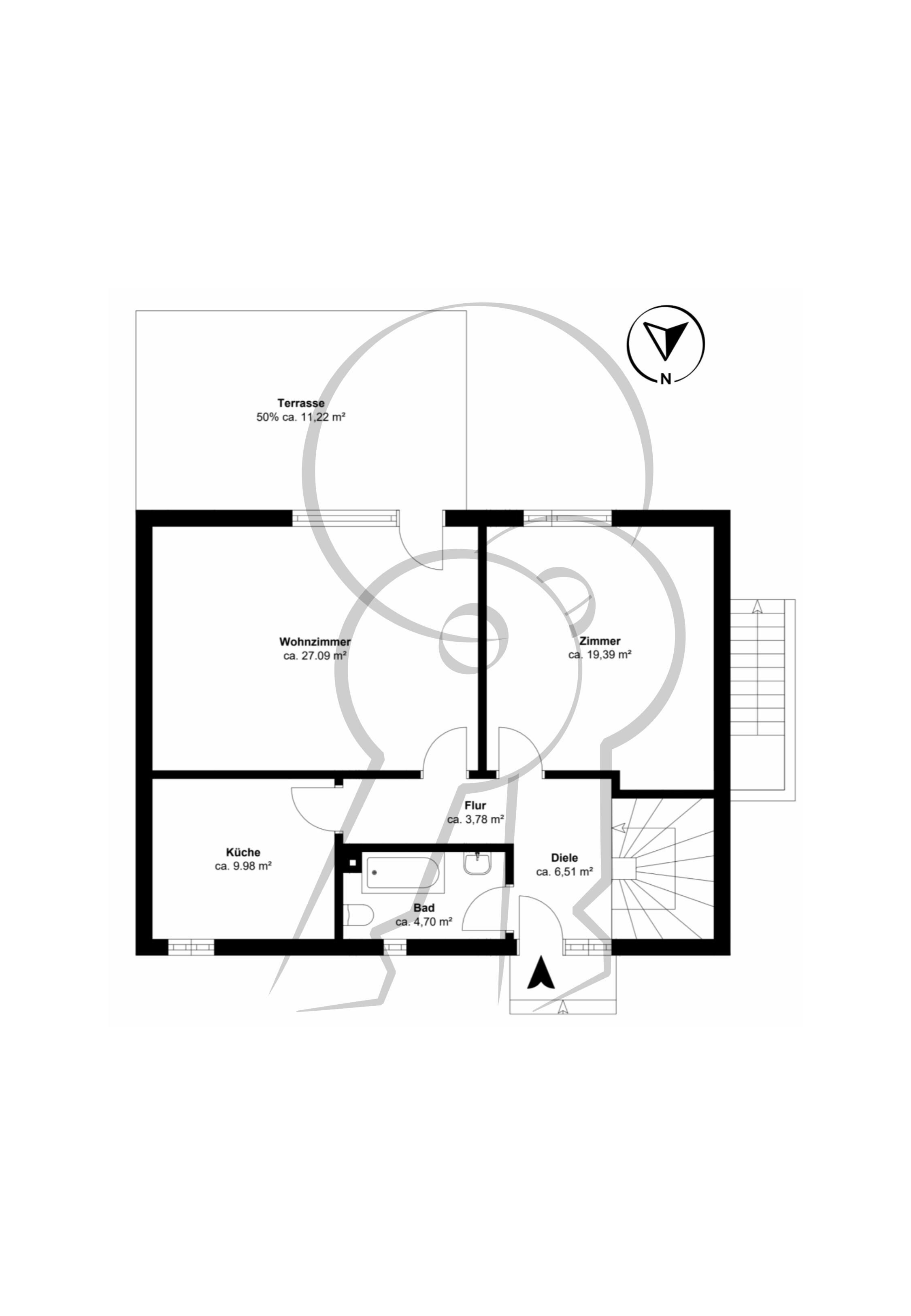 Einfamilienhaus zum Kauf 717.000 € 4 Zimmer 135,7 m²<br/>Wohnfläche 954 m²<br/>Grundstück Niendorf Hamburg 22455