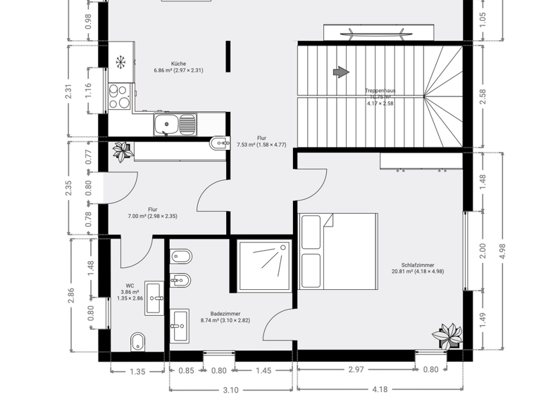 Einfamilienhaus zum Kauf 997.000 € 5 Zimmer 185 m² 439 m² Grundstück Ergolding 84030