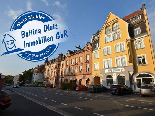 Wohnung zur Miete 485 € 2 Zimmer 54 m² 1. Geschoss Innenstadt Aschaffenburg 63739
