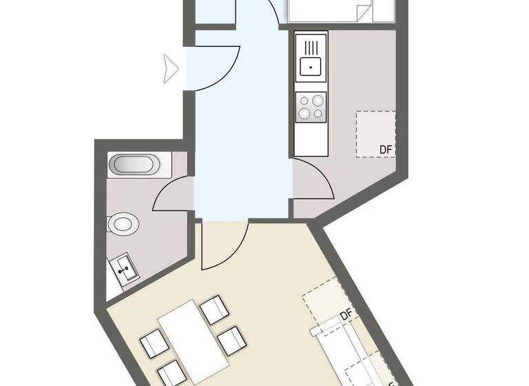 Wohnung zum Kauf 110.000 € 2 Zimmer 51 m² Wilmsdorf Bannewitz 01728