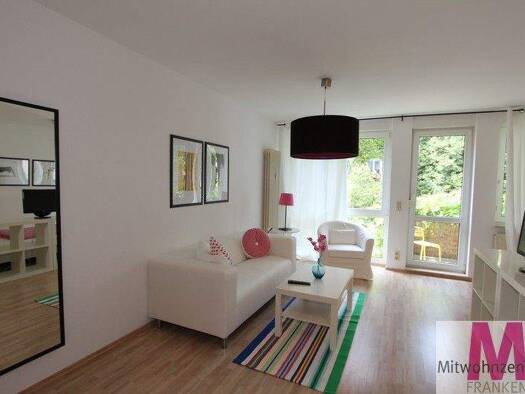 Wohnung zur Miete Wohnen auf Zeit 650 € 1 Zimmer 34 m² frei ab 01.01.2026 St Peter Nürnberg 90478