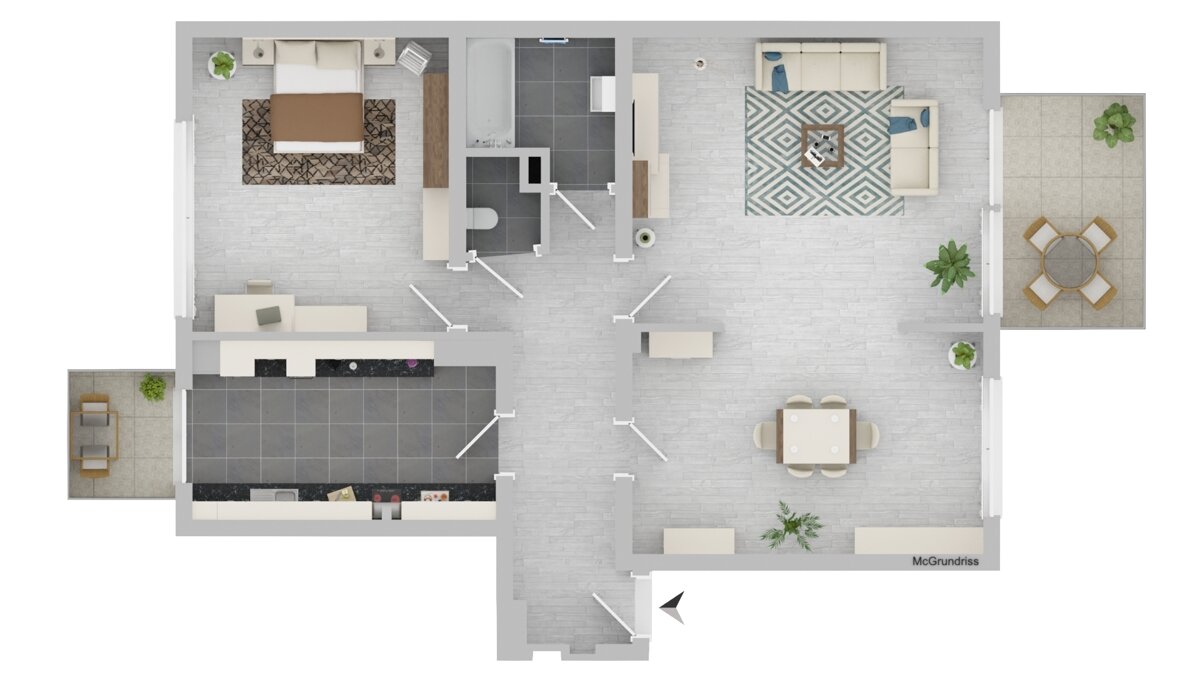 Wohnung zum Kauf provisionsfrei 515.000 € 3 Zimmer 83 m²<br/>Wohnfläche Aaseestadt Münster 48151