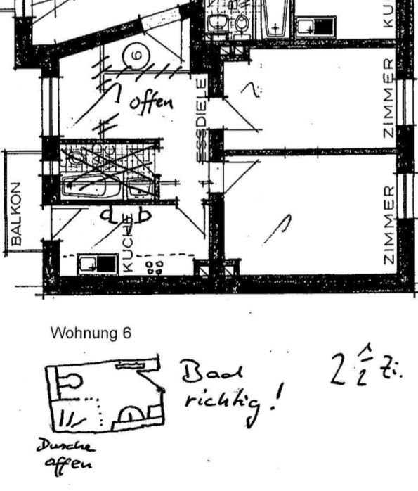 Wohnung zur Miete 700 € 2,5 Zimmer 54 m²<br/>Wohnfläche 1.<br/>Geschoss ab sofort<br/>Verfügbarkeit Heinrichstrasse 8 St. Leonhard Nürnberg 90439