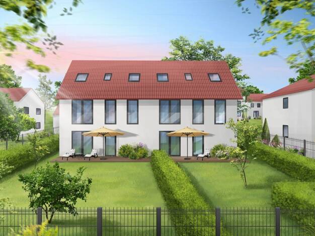 Doppelhaushälfte zum Kauf 499.000 € 5 Zimmer 126 m² 359 m² Grundstück Alach Erfurt 99090