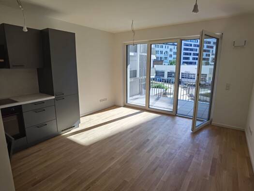 Maisonette zur Miete 1.490 € 2 Zimmer 58 m² Geschoss 1/6 frei ab 15.11.2025 Ostend Frankfurt am Main 60314