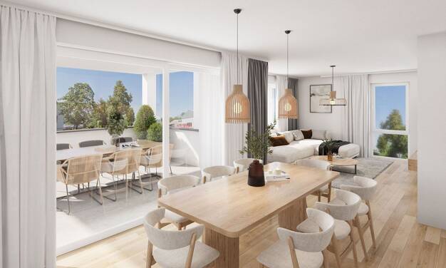 Wohnung zum Kauf - Erstbezug provisionsfrei 309.900 € 2,5 Zimmer 57,9 m² 2. Geschoss Laupheim Laupheim 88471