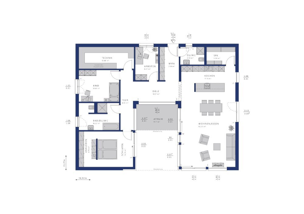 Bungalow zum Kauf 1.646.950 € 4 Zimmer 165 m²<br/>Wohnfläche 690 m²<br/>Grundstück Am Frankenstein Darmstadt 64297