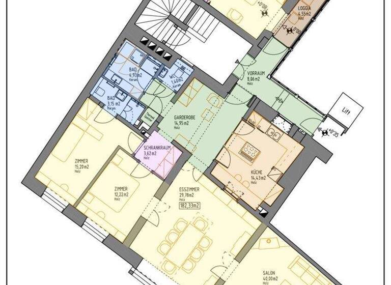 Wohnung zum Kauf 4.150.000 € 5 Zimmer 182,3 m² Wien 1010