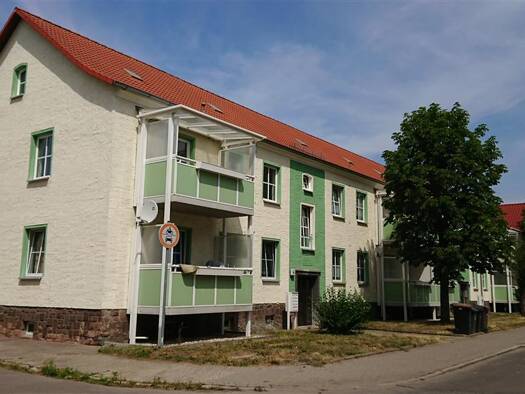 Wohnung zur Miete nur mit Wohnberechtigungsschein 438 € 2 Zimmer 54,8 m² EG frei ab sofort A.-Schweitzer-Straße 44 Bitterfeld Bitterfeld-Wolfen 06749
