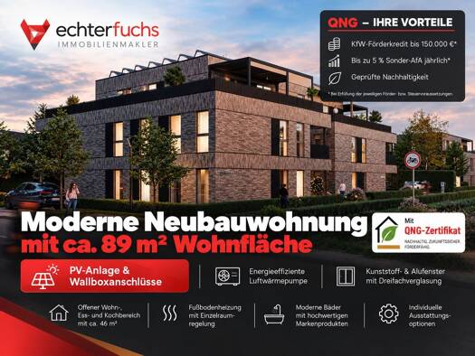 Wohnung zum Kauf 349.000 € 2 Zimmer 89 m² EG Unterbruch Heinsberg 52525
